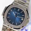 Patek Philippe Nautilus White Gold 5811/1G 2023 detail — The Smiling Second, Melbourne