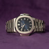 Patek Philippe Nautilus White Gold 5811/1G 2023 detail — The Smiling Second, Melbourne
