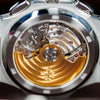 Patek Philippe Nautilus Travel Time Chronograph 5990/1A 2015 movement through the caseback — The Smiling Second, Melbourne