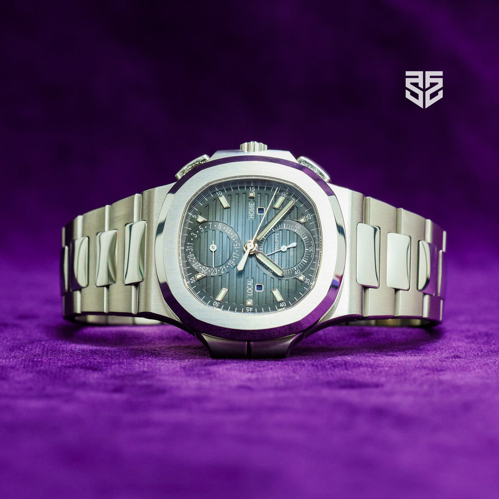 Patek Philippe Nautilus 5990/1A 2024 dial — The Smiling Second, Melbourne