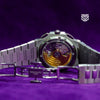 Patek Philippe Nautilus Travel Time 5990 bracelet clasp — The Smiling Second, Melbourne