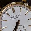 Patek Philippe Calatrava 6119R 2022 dial detail — The Smiling Second, Melbourne