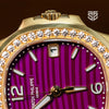 Patek Philippe Ladies Nautilus 7010R-013 case profile — The Smiling Second, Melbourne