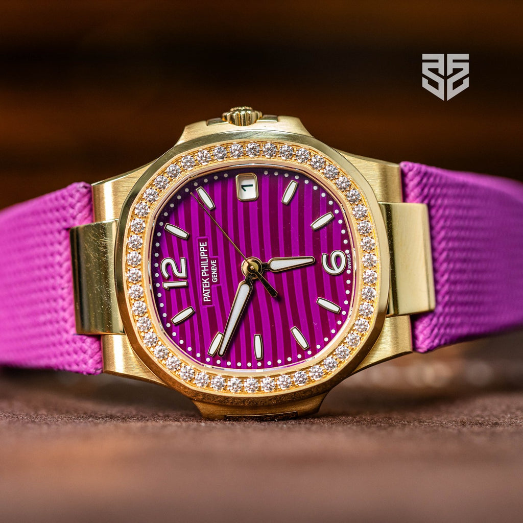 Patek Philippe Ladies Nautilus 7010R-013 strap and buckle — The Smiling Second, Melbourne