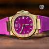 Patek Philippe Ladies Nautilus 7010R-013 strap and buckle — The Smiling Second, Melbourne