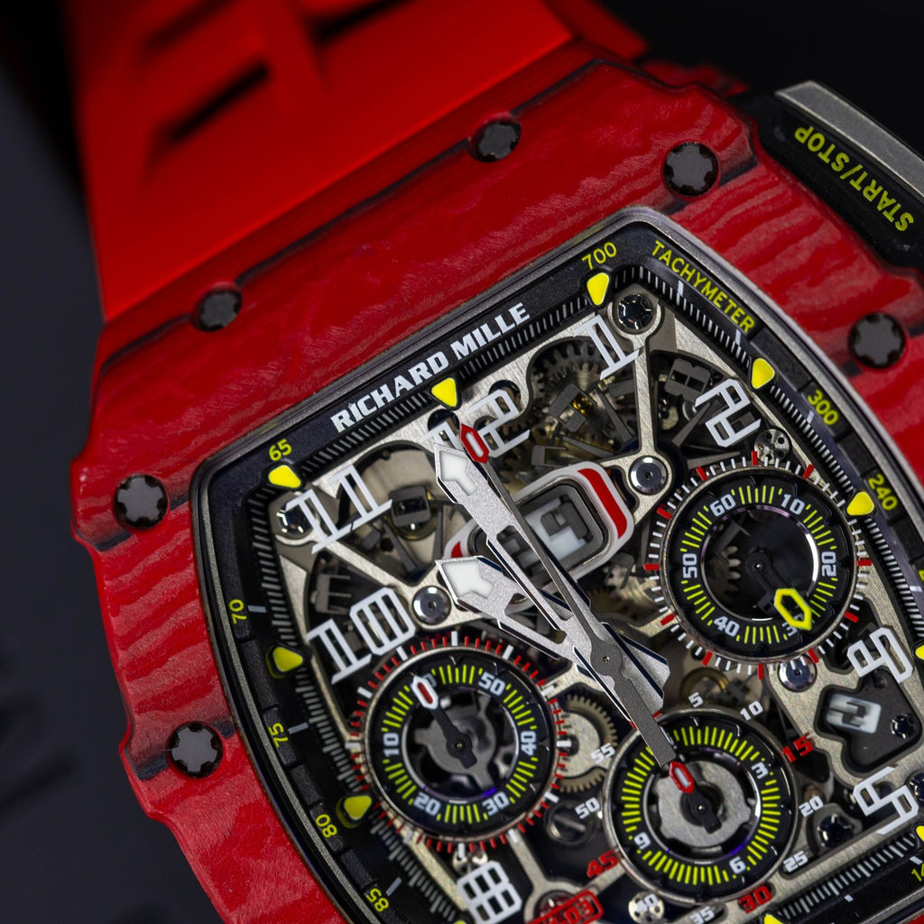 Richard Mille RM 11-03 RM 11-03 dial detail — The Smiling Second, Melbourne
