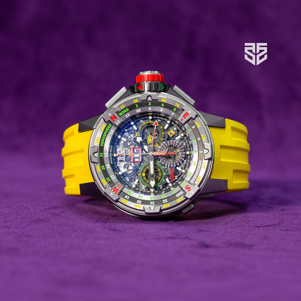Richard Mille RM60-01 Regatta RM60-01 dial — The Smiling Second, Melbourne