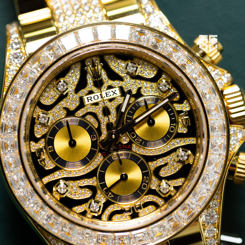Rolex Daytona 116588TBR dial detail — The Smiling Second, Melbourne