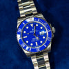 Rolex Submariner 'Smurf' 116619LB 2018 detail — The Smiling Second, Melbourne
