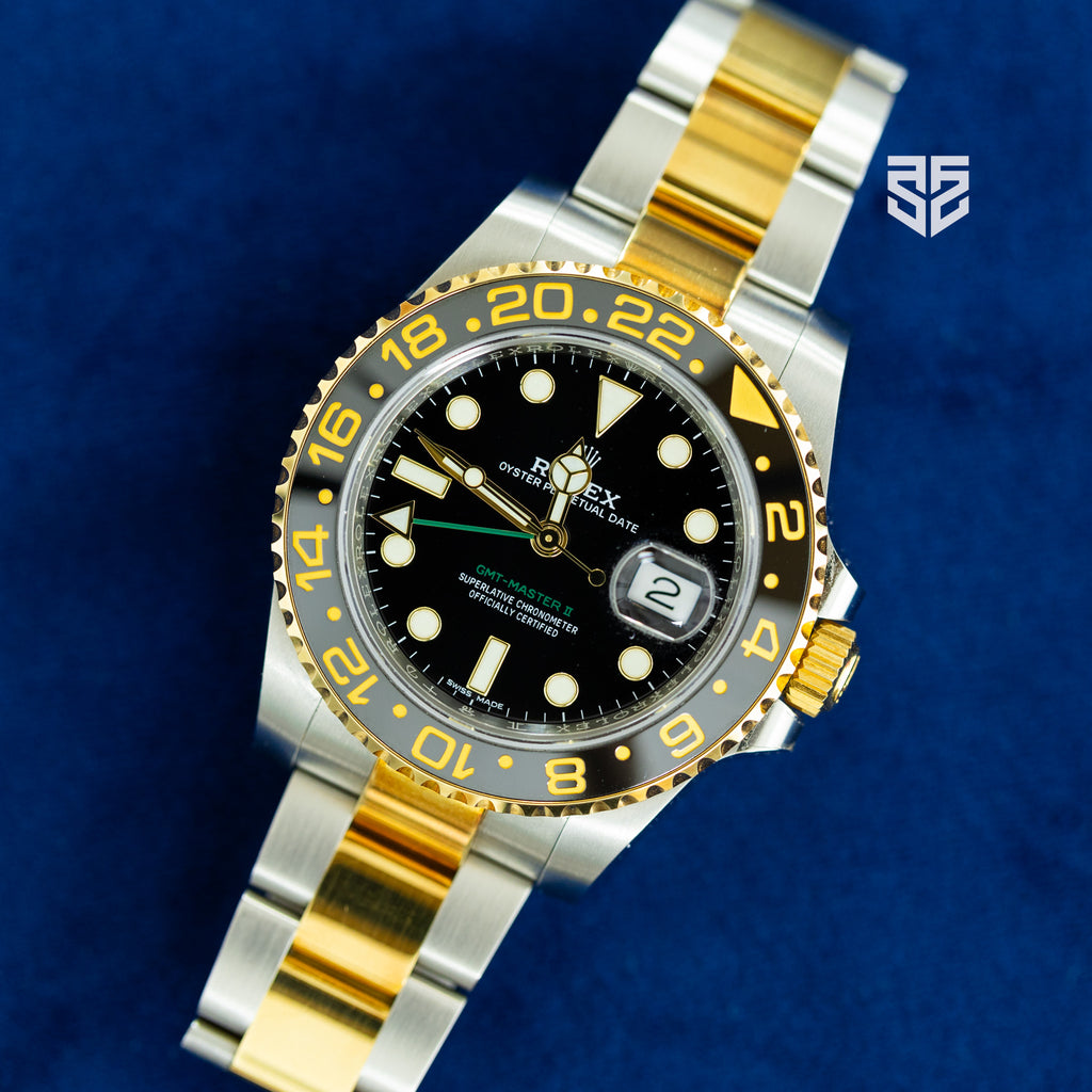 Rolex GMT Master 2 116713LN 2018 pre-owned — The Smiling Second, Melbourne