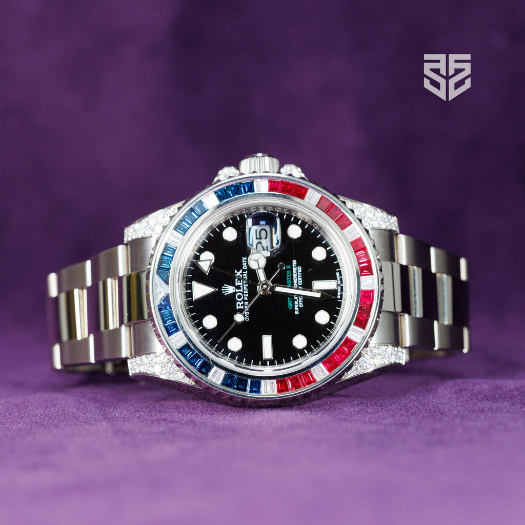 Rolex GMT-Master II White Gold 116759SARU 2015 case profile — The Smiling Second, Melbourne