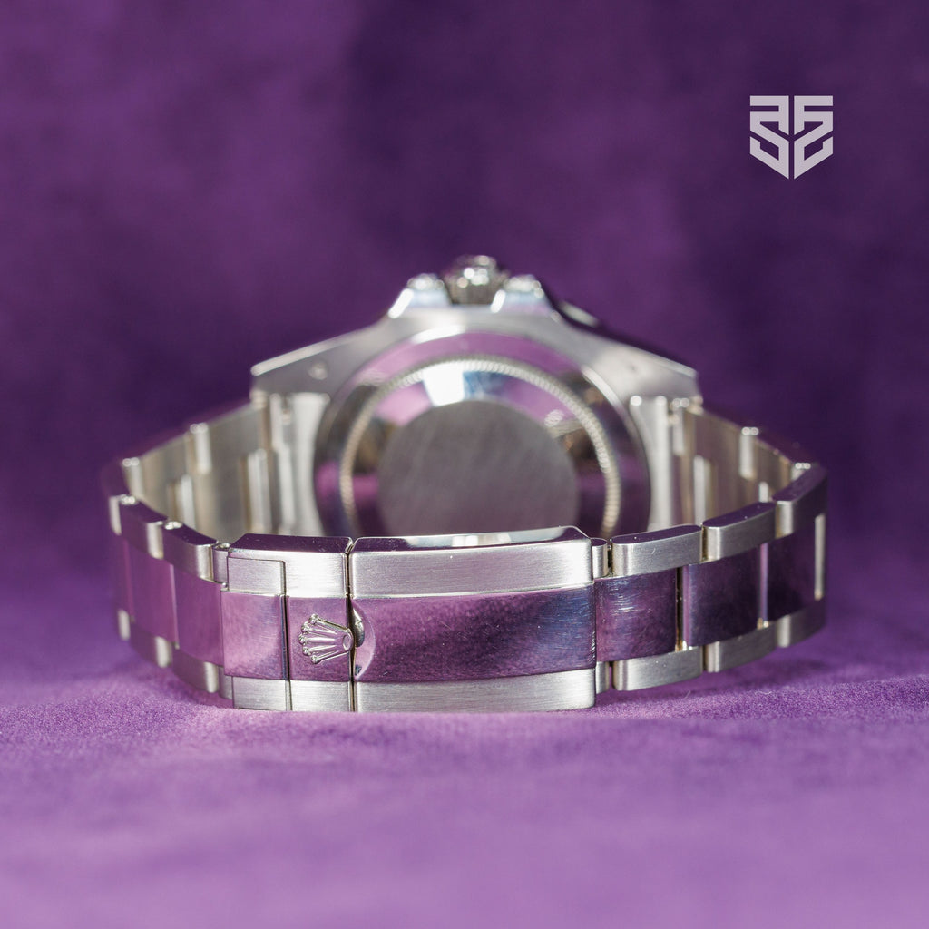 Rolex GMT-Master II White Gold 116759SARU 2015 caseback and bracelet — The Smiling Second, Melbourne