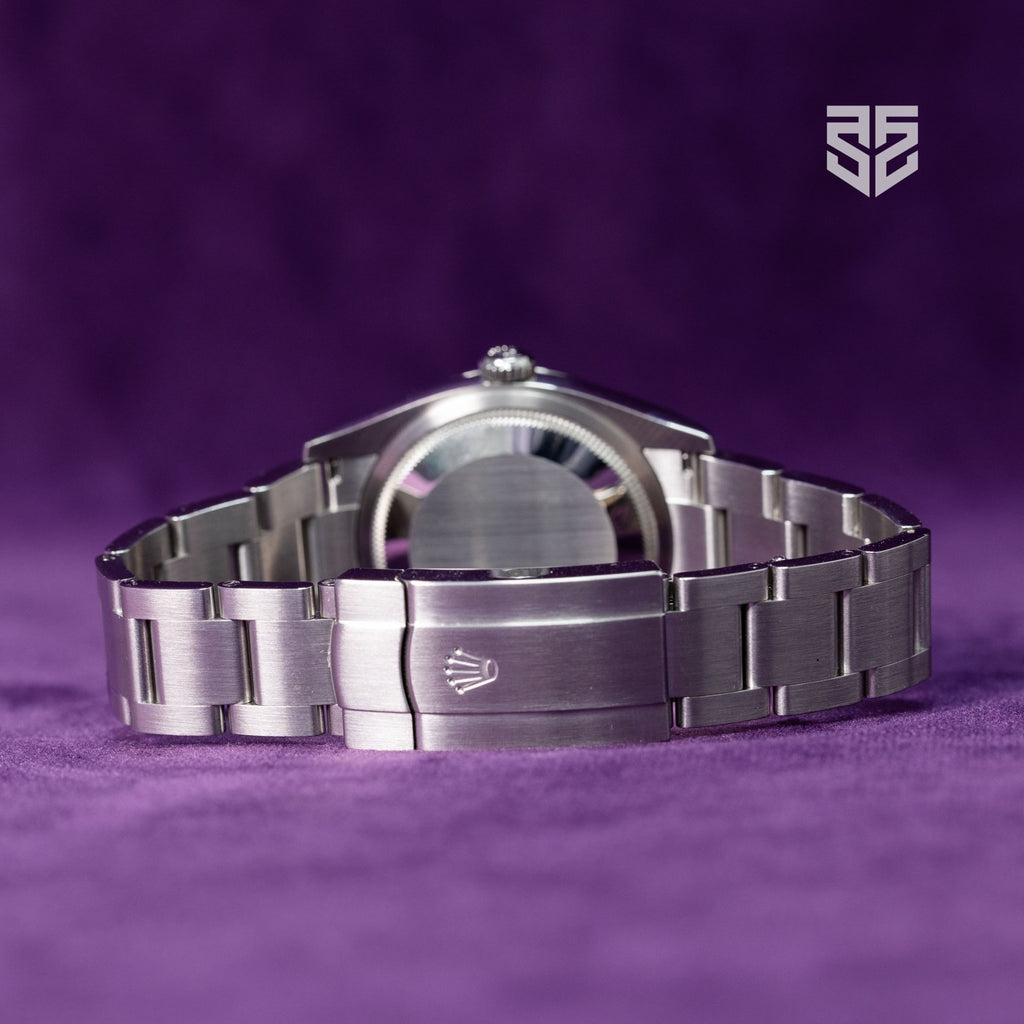 Rolex Oyster Perpetual 36 126000 bracelet clasp — The Smiling Second, Melbourne