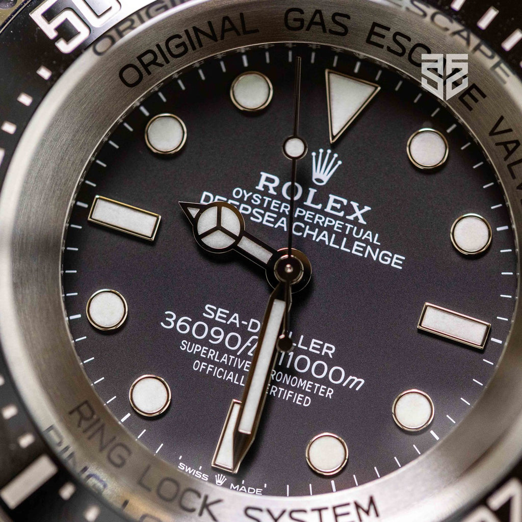 Rolex Deepsea Challenge 126067 2024 dial detail — The Smiling Second, Melbourne