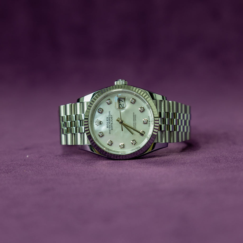 Rolex DateJust 36 126234 dial — The Smiling Second, Melbourne