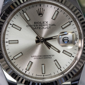 Rolex DateJust 36 Silver Dial Ref: 126234 2023