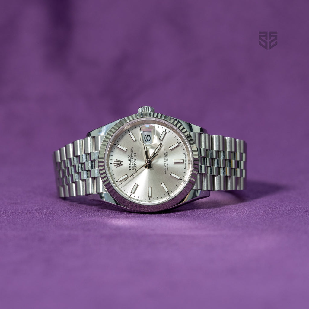 Rolex DateJust 36 126234 dial — The Smiling Second, Melbourne