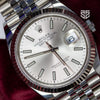 Rolex DateJust 36 126234 dial detail — The Smiling Second, Melbourne