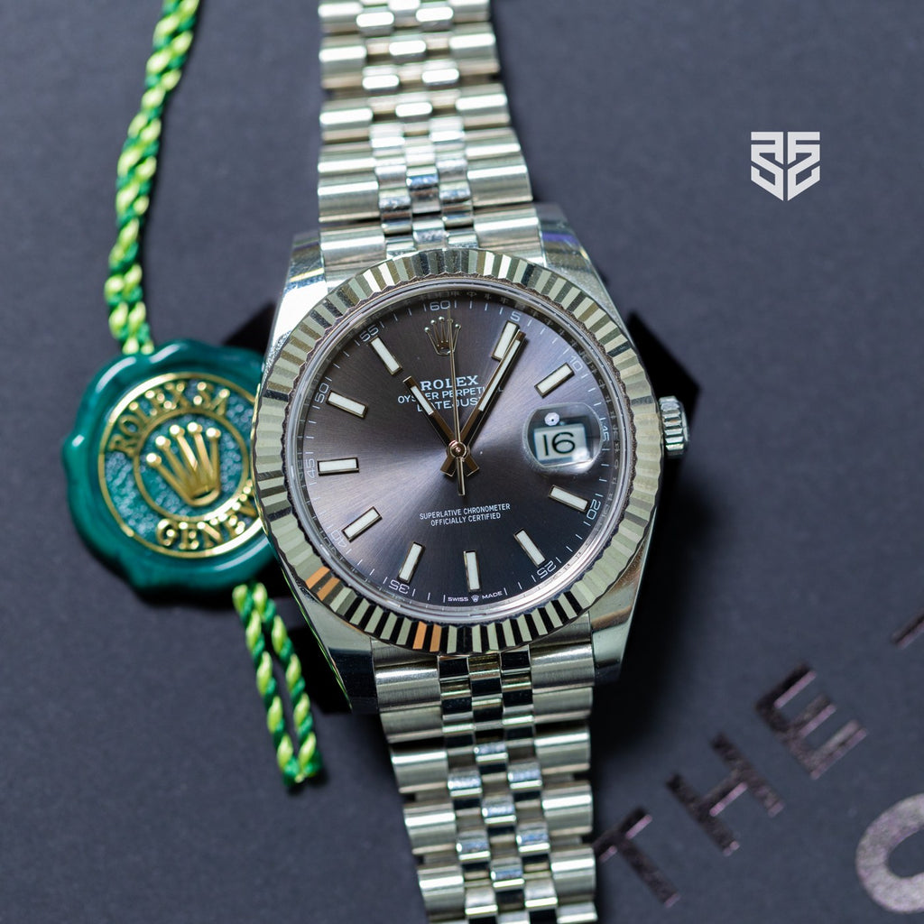 Rolex DateJust 41 126334 2023 pre-owned — The Smiling Second, Melbourne
