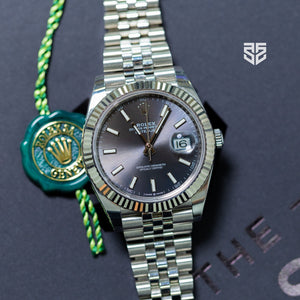 Rolex DateJust 41 Rhodium Dial Ref: 126334 2023