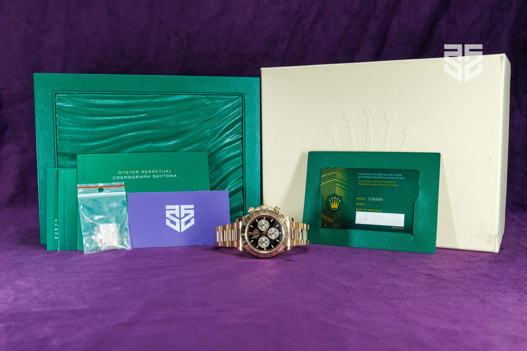 Rolex Daytona Everose 126505 2024 full set as supplied — The Smiling Second, Melbourne