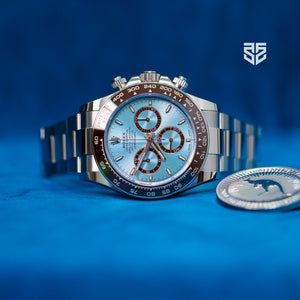 Rolex Daytona Platinum Ice Blue Dial Ref: 126506 2023