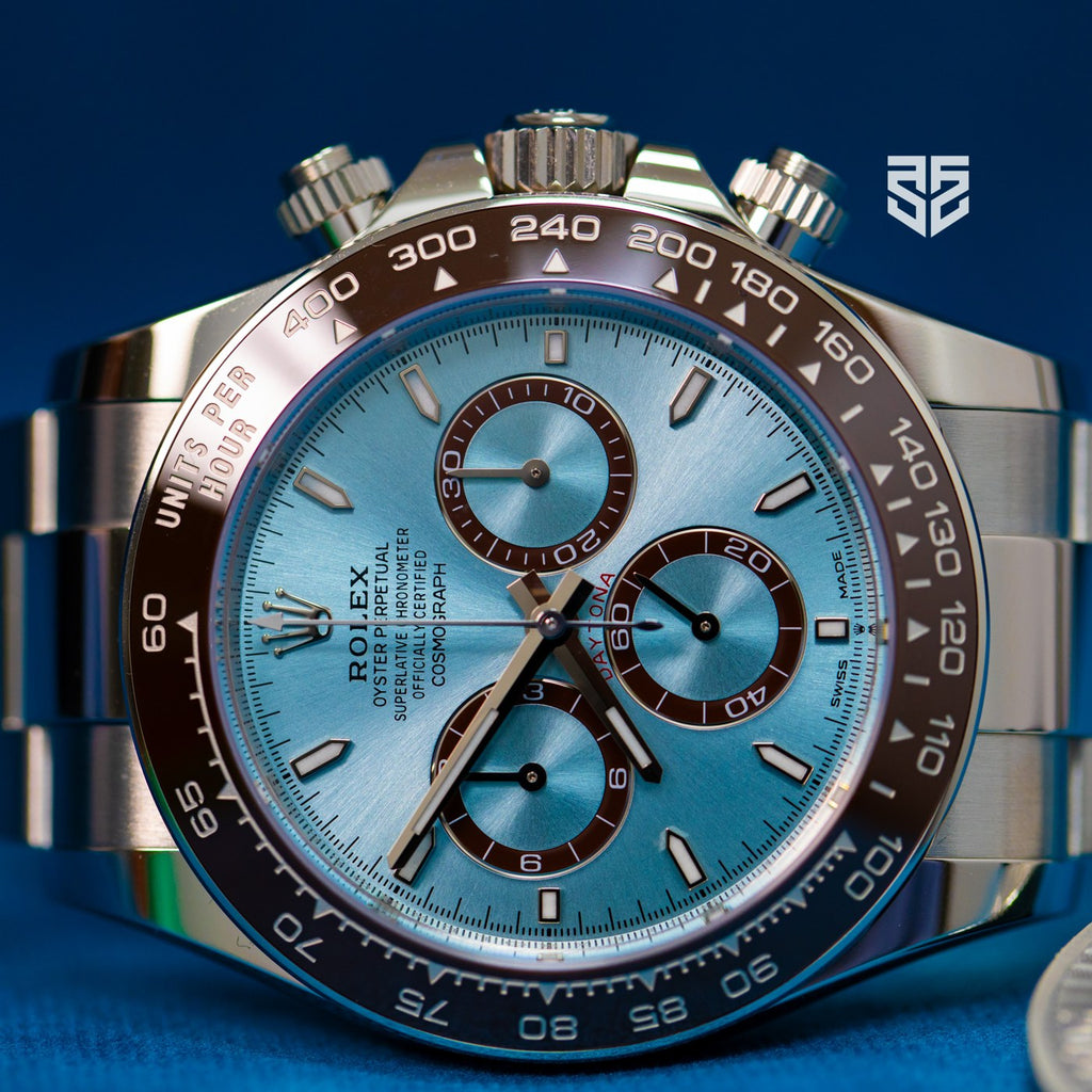 Rolex Daytona Platinum 126506 2023 dial — The Smiling Second, Melbourne