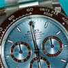 Rolex Daytona Platinum Ice Blue 126506 2023 dial — The Smiling Second, Melbourne