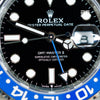 Rolex GMT-Master II 126710BLNR 2022 dial detail — The Smiling Second, Melbourne