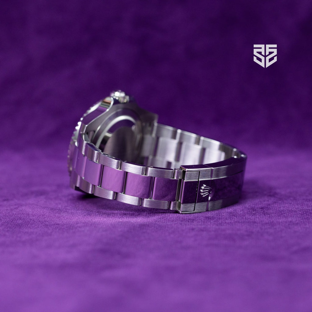 Rolex GMT-Master II Batman 126710BLNR 2023 bracelet clasp — The Smiling Second, Melbourne