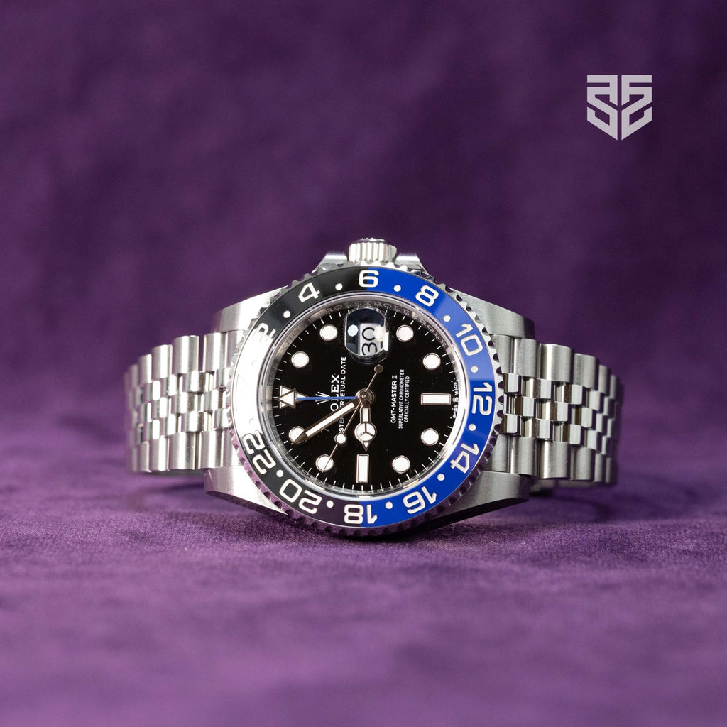 Rolex GMT-Master II Batgirl 126710BLNR 2025 dial — The Smiling Second, Melbourne