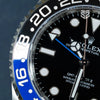 Rolex GMT-Master II 126710BLNR 2026 dial detail — The Smiling Second, Melbourne