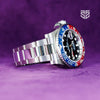 Rolex GMT-Master II 'Pepsi' Oyster 126710BLRO 2022 case profile — The Smiling Second, Melbourne