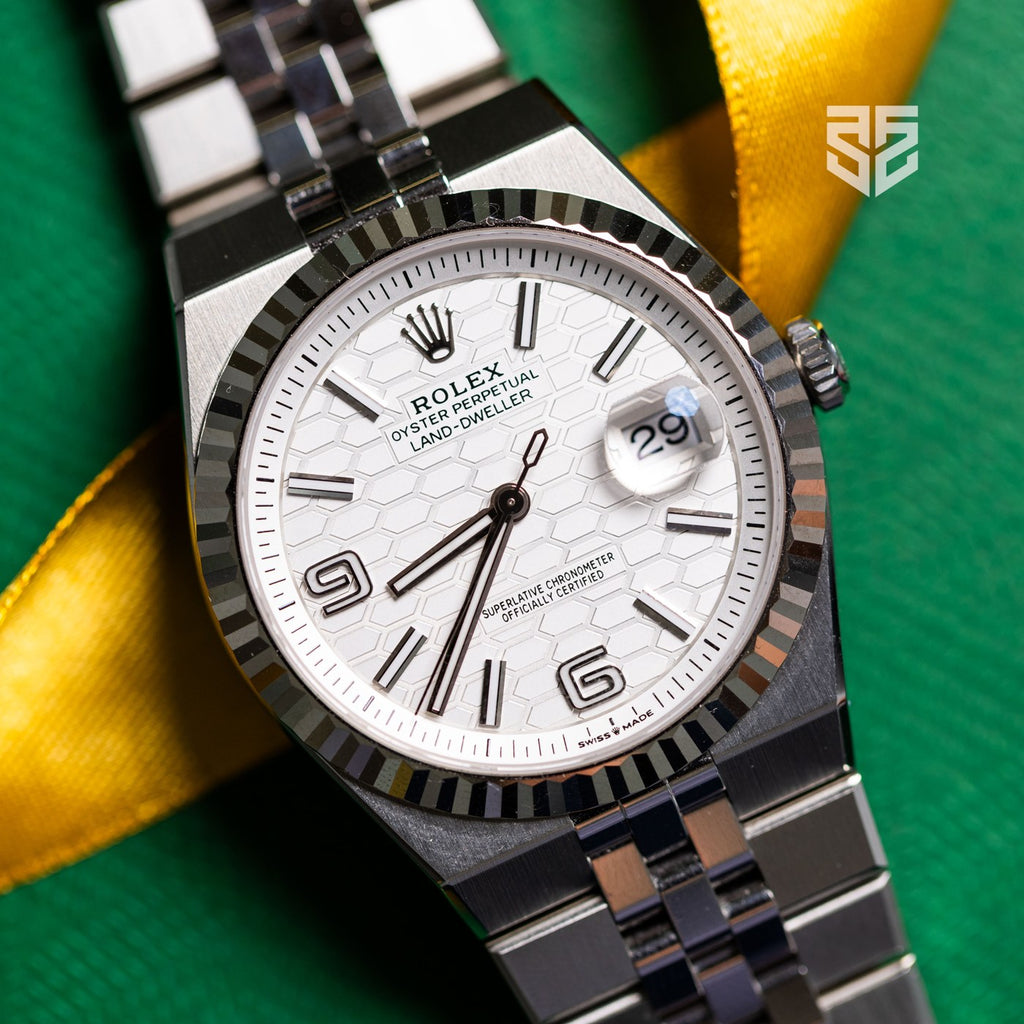 Rolex Land-Dweller 127334 2025 pre-owned — The Smiling Second, Melbourne