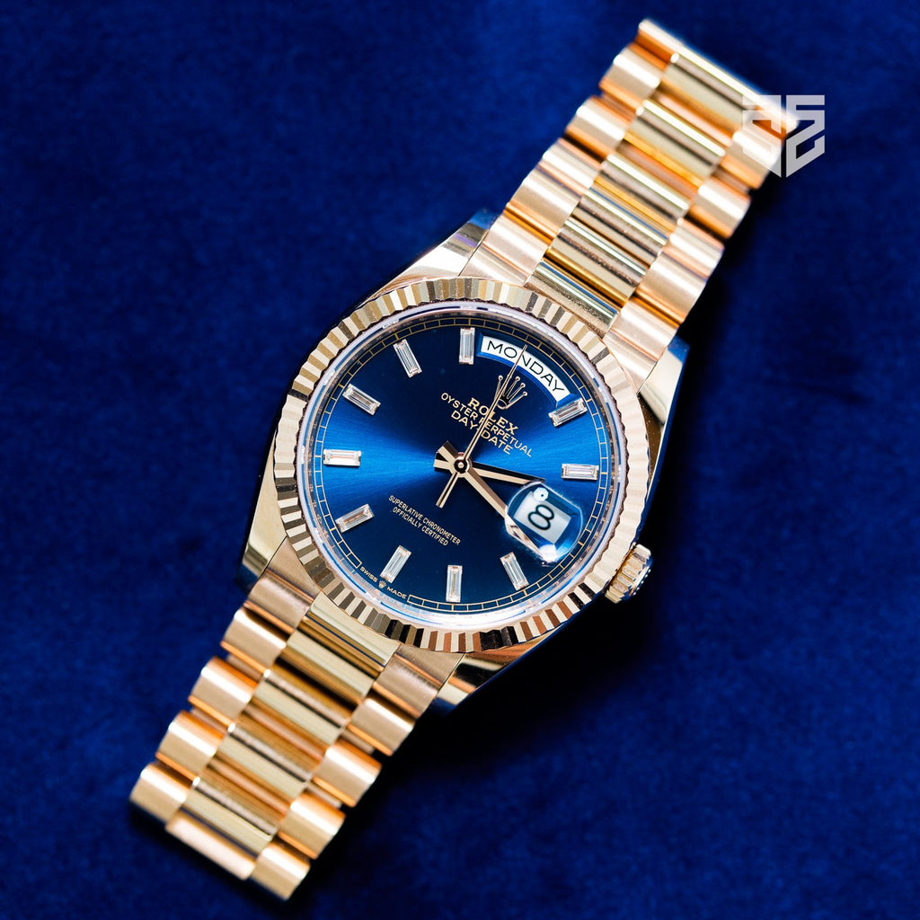 Rolex Day-Date 36 128235 2025 pre-owned — The Smiling Second, Melbourne