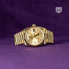 Rolex Day-Date 36 128238 2024 detail — The Smiling Second, Melbourne