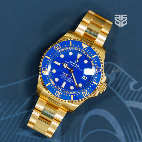 Rolex Deepsea Yellow Gold 136668LB 2024 — The Smiling Second, Melbourne