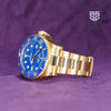 Rolex Deepsea Yellow Gold 136668LB 2024 case and bracelet at an angle — The Smiling Second, Melbourne