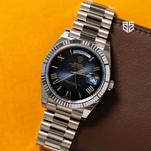 Rolex Day-Date 40 Rose Gold Slate Ombre Dial Ref: 228235 2025