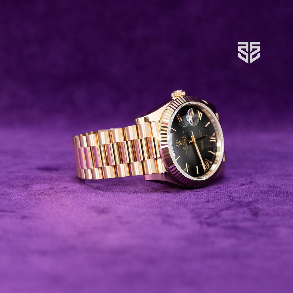 Rolex Day-Date 40 228235 slate ombre 2025 dial — The Smiling Second, Melbourne