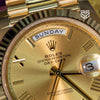 Rolex Day-Date 40 228238 champagne 2023 dial — The Smiling Second, Melbourne