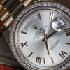 Rolex Day-Date 40 228345RBR dial detail — The Smiling Second, Melbourne