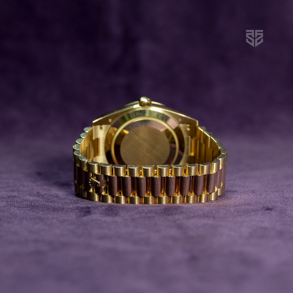 Rolex Day-Date 40 228345RBR bracelet clasp — The Smiling Second, Melbourne