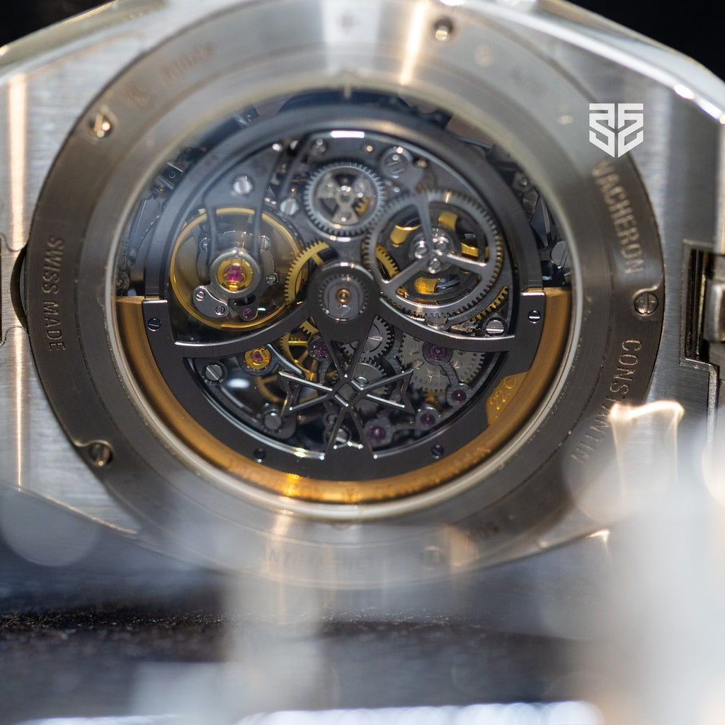 Vacheron Constantin Overseas Perpetual Calendar Ultra-Thin Skeleton 4300V 2022 caseback — The Smiling Second, Melbourne