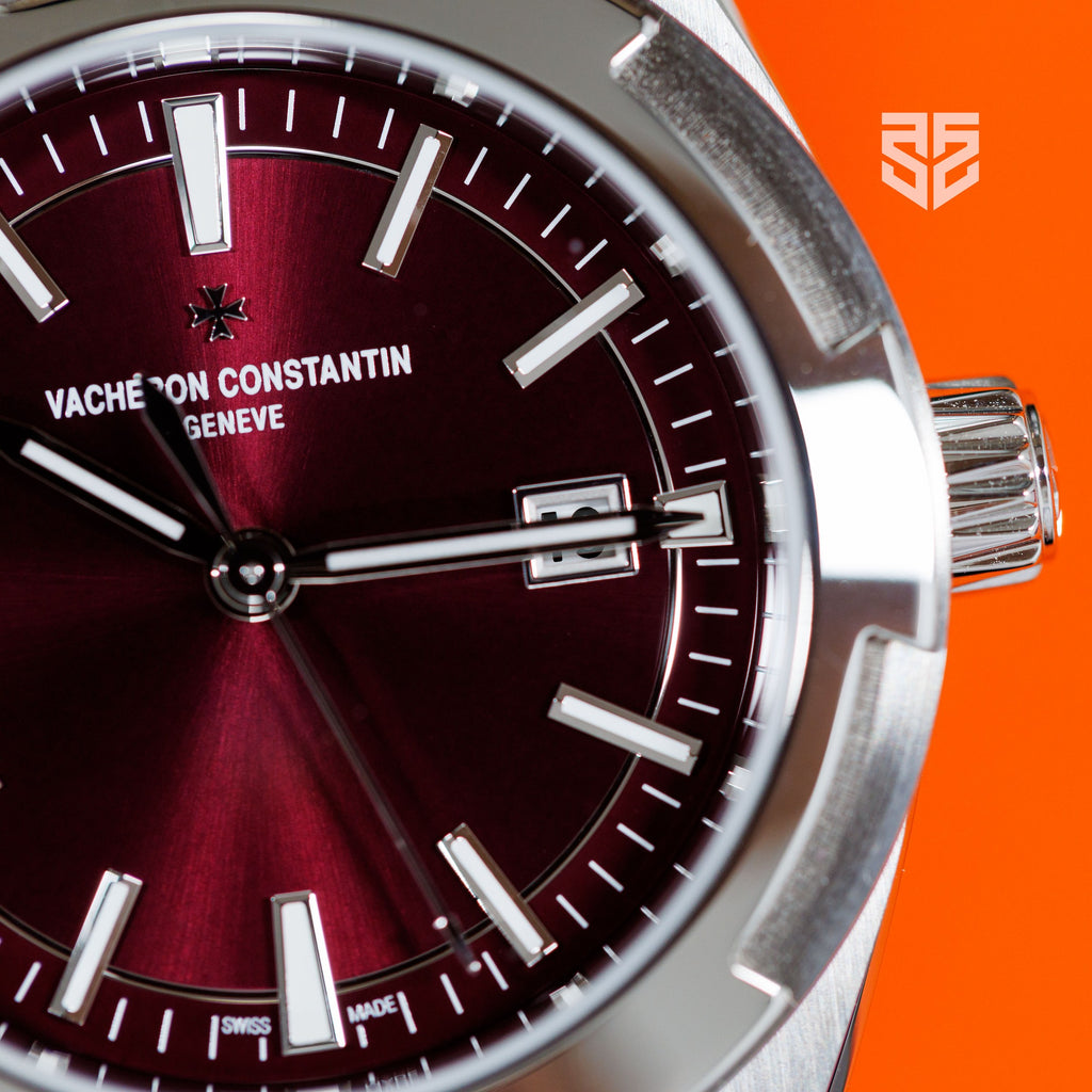 Vacheron Constantin Overseas 4600V 2026 dial detail — The Smiling Second, Melbourne