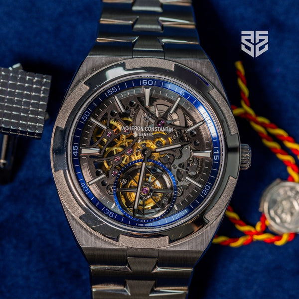 Vacheron Constantin Overseas Tourbillon Skeleton 6000V/210T 2022 pre-owned — The Smiling Second, Melbourne