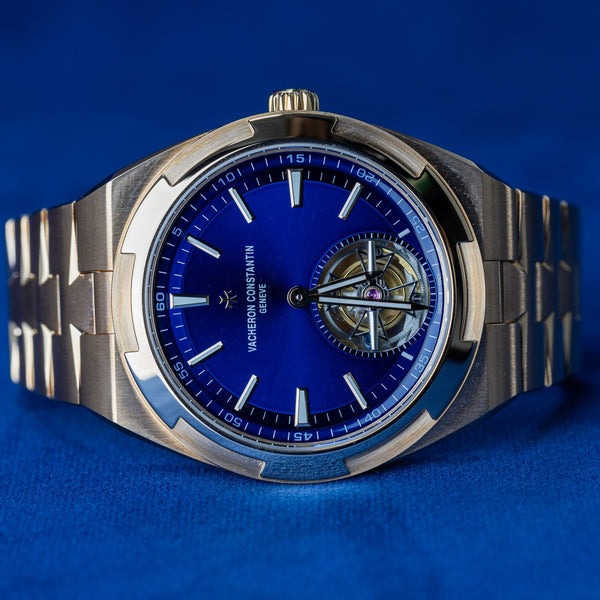 Vacheron Constantin Overseas Tourbillon 6000V 2023 pre-owned — The Smiling Second, Melbourne