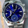 Vacheron Constantin Overseas Dual Time 7900V dial detail — The Smiling Second, Melbourne
