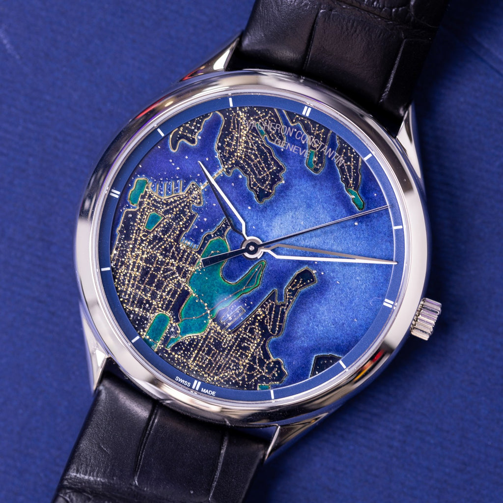 Vacheron Constantin Métiers d'Art Villes Lumières Sydney 2021 dial — The Smiling Second, Melbourne