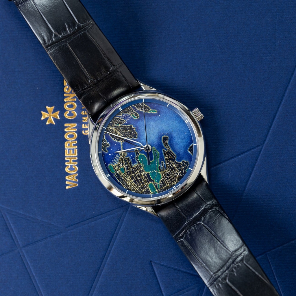 Vacheron Constantin Métiers d'Art Villes Lumières Sydney 2021 case profile — The Smiling Second, Melbourne